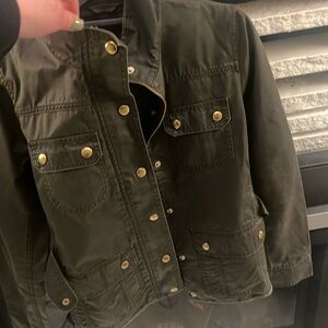 J.Crew women’s xs barbour style unlined field coat